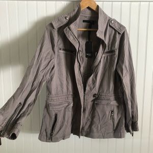 Brand new gray army jacket